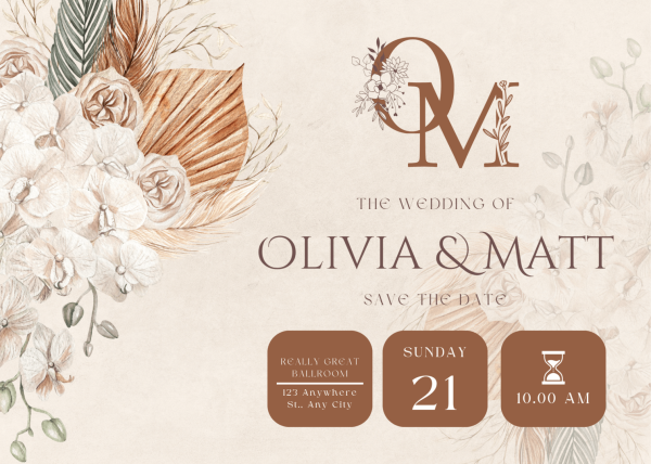 Captivating Spring Wedding Invitation Ideas to Set the Tone for Your Big Day