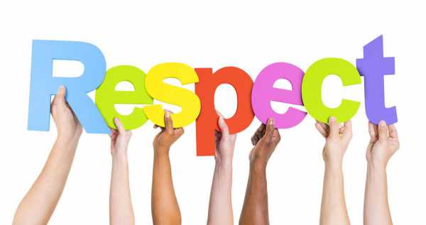 Respect should start at Home